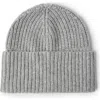 Brunello Cucinelli Cashmere Rib Knit Beanie In Gray