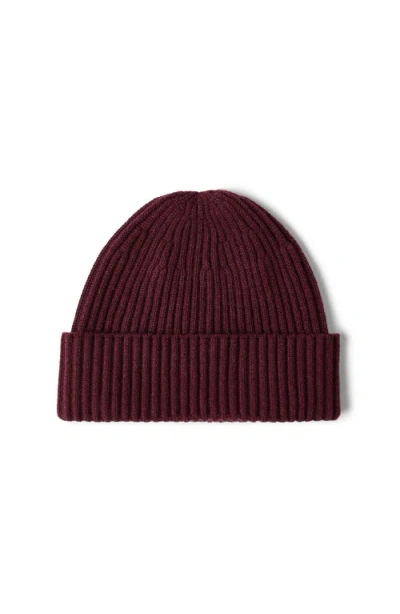 BRUNELLO CUCINELLI BRUNELLO CUCINELLI CASHMERE RIB KNIT BEANIE