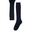 Brunello Cucinelli Cashmere Rib-knit Socks In Black