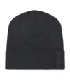 Brunello Cucinelli Cashmere Ribbed Beanie In Black
