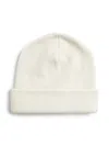 Brunello Cucinelli Cashmere Ribbed-knit Beanie In White