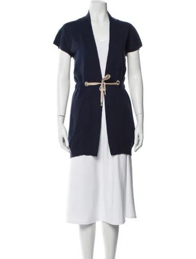 Pre-owned Brunello Cucinelli Cashmere Robe In Blue