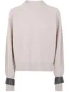 Brunello Cucinelli Women Monile Cuffs Sweater