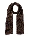 Brunello Cucinelli Cashmere Scarf In Brown