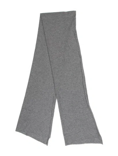 Pre-owned Brunello Cucinelli Cashmere Scarf In Gray