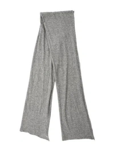 Pre-owned Brunello Cucinelli Cashmere Scarf In Gray