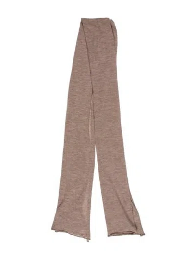 Pre-owned Brunello Cucinelli Cashmere Scarf In Neutral