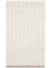 Brunello Cucinelli Cashmere Rib Knit Scarf In Neutrals