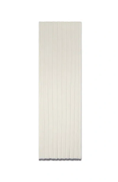 Brunello Cucinelli Cashmere Scarf In Neutral