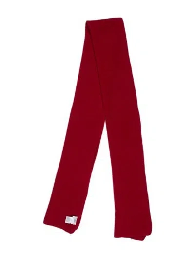 Pre-owned Brunello Cucinelli Cashmere Scarf W/ Tags In Red