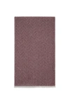 Brunello Cucinelli Herringbone-pattern Cashmere Scarf In White