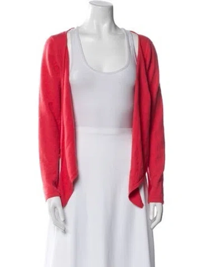 Pre-owned Brunello Cucinelli Cashmere Scoop Neck Sweater In Pink