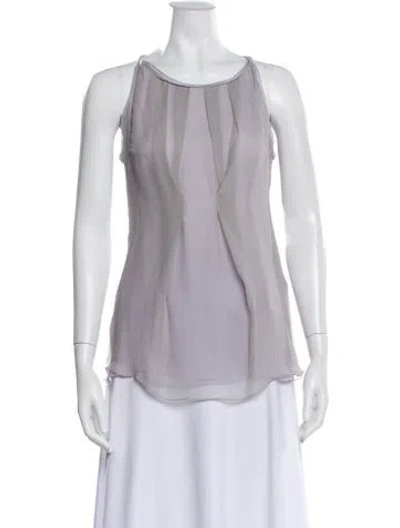 Pre-owned Brunello Cucinelli Cashmere Scoop Neck Top In Multi