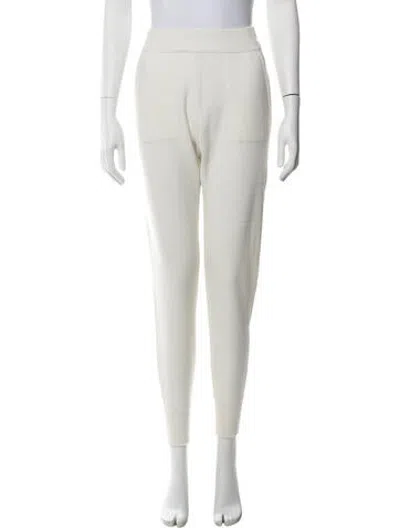 Pre-owned Brunello Cucinelli Cashmere Sequin Embellishments Sweatpants W/ Tags In Neutrals