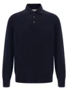 Brunello Cucinelli Cashmere Polo Sweater