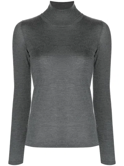 BRUNELLO CUCINELLI CASHMERE-SILK BLEND ROLL-NECK JUMPER