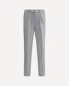 Brunello Cucinelli Men Cashmere-silk Flannel Pants In Gray