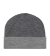 Brunello Cucinelli Cashmere-silk Knitted Beanie In Grey