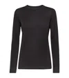 Brunello Cucinelli Cashmere-silk Sweater In Black