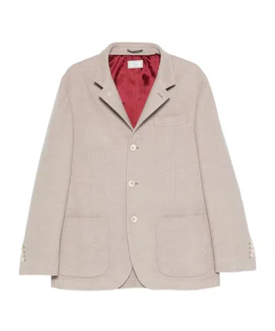 BRUNELLO CUCINELLI CASHMERE SINGLE-BREASTED BLAZER