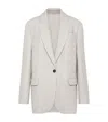 Brunello Cucinelli Single-breasted Suit In White