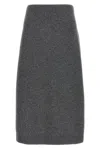 Brunello Cucinelli Longuette Midi Skirt In Stretch Cashmere