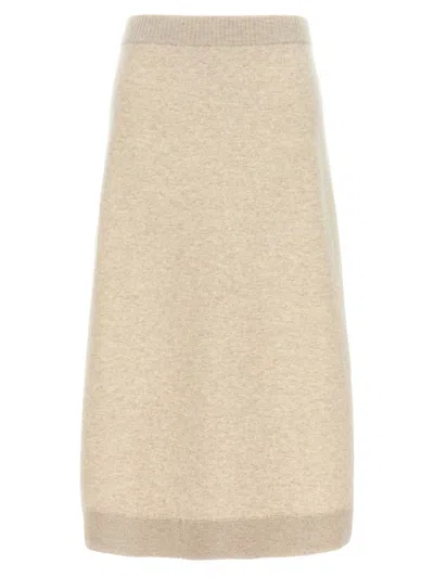 BRUNELLO CUCINELLI BRUNELLO CUCINELLI CASHMERE SKIRT