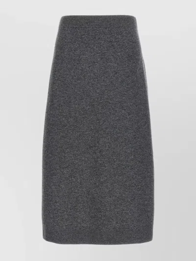 Brunello Cucinelli Cashmere Skirt Elastic Waistband