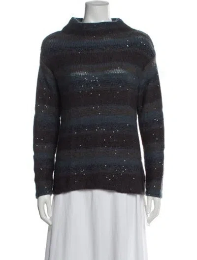 Pre-owned Brunello Cucinelli Cashmere Striped Sweater