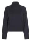 Brunello Cucinelli Ribbed Turtleneck Knitwear Long Sleeves