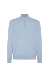 Brunello Cucinelli Cashmere Sweater In Blue