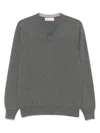 Brunello Cucinelli Cashmere Sweater In Green