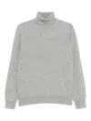 Brunello Cucinelli Turtle-neck Sweater In Gray