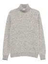 Brunello Cucinelli Men Turtle-neck Sweater In Gray