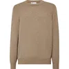 Brunello Cucinelli Cashmere Sweater In Brown