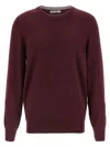 Brunello Cucinelli Cashmere Sweater Sweaters And Cardigans Bordeaux