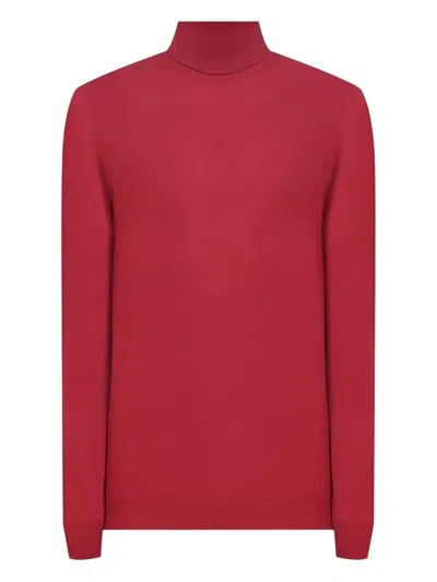 Brunello Cucinelli Cashmere Sweater In Red