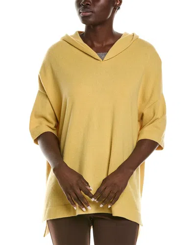 Brunello Cucinelli Cashmere Sweater In Yellow