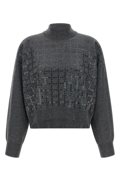 Brunello Cucinelli Cashmere Sweater In Black