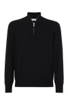 Brunello Cucinelli Long-sleeve Cashmere Jumper In Black