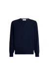 Brunello Cucinelli Cashmere Sweater In Blue