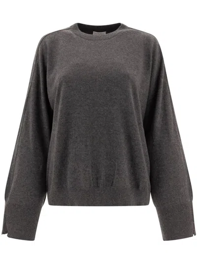 Brunello Cucinelli Cashmere Sweater In Brown