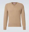 Brunello Cucinelli Cashmere Sweater In Brown