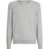 Brunello Cucinelli Cashmere Sweater In Gray