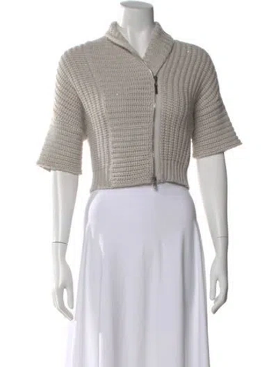 Pre-owned Brunello Cucinelli Cashmere Sweater In Gray