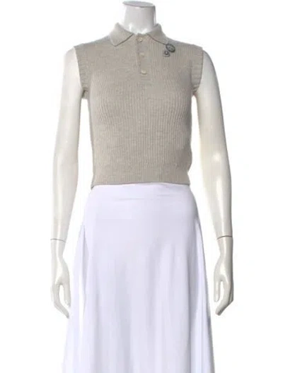 Pre-owned Brunello Cucinelli Cashmere Sweater In Gray