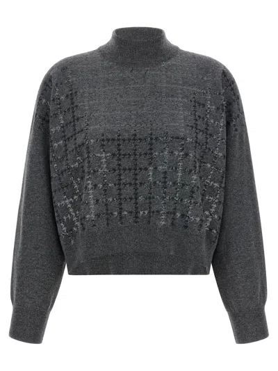 Brunello Cucinelli Cashmere Sweater In Black