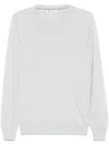 Brunello Cucinelli Cashmere Sweater In Grey