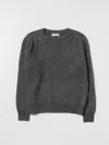 Brunello Cucinelli Cashmere Sweater In Grey