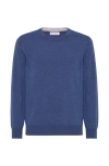Brunello Cucinelli Cashmere Sweater In Blue